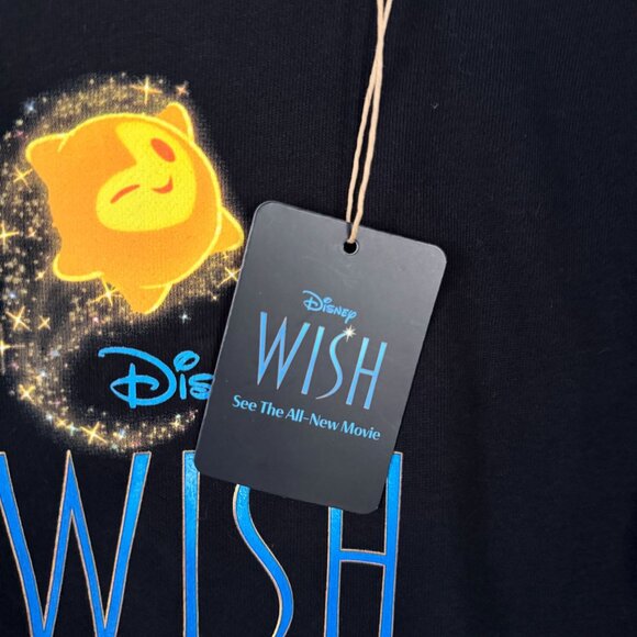 Disney Wish 2023 Promo Kids Crewneck Sweatshirt Navy‎ Blue EU 140/US 10 - Picture 5 of 5